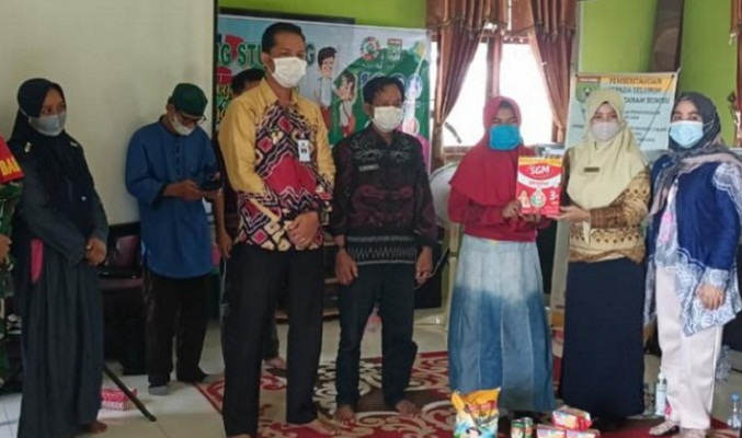 Pemberian makanan tambahan untuk cegah stunting
